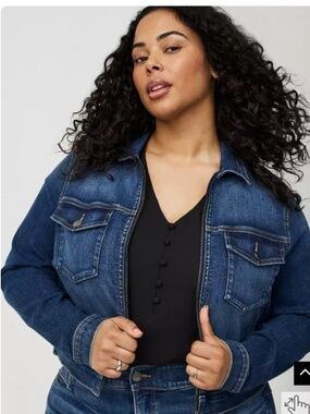 New with tags - Torrid Trucker Jean Jacket